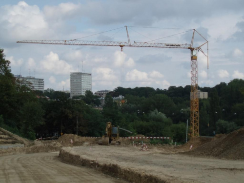 Lublin,budowa łacznic wiaduktu Poniatowskiego #Lublin