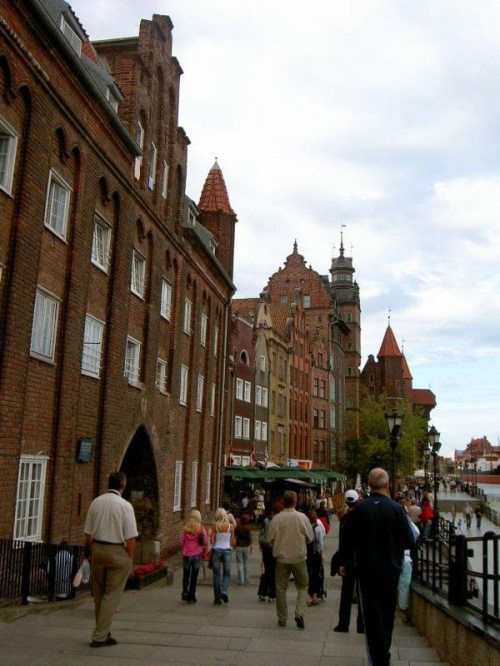 Gdańsk-kamieniczki nad Motława #Gdańsk #miasto