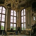Sala Maksymiliana - reprezentacyjna sala Zamku Ksišż. #Książ #Zamek #Wałbrzych