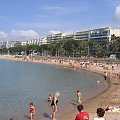 Plaża w Cannes