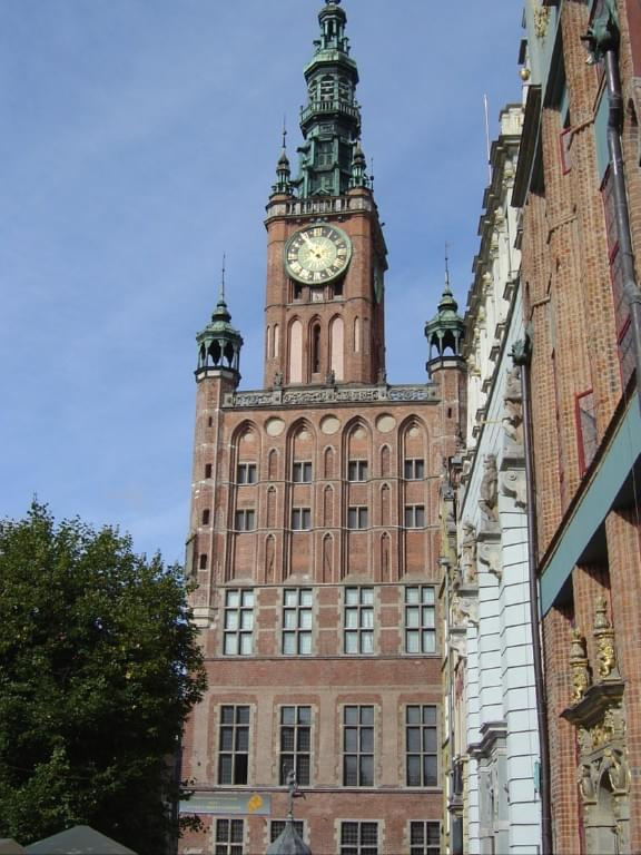 Gdańsk, gotycki ratusz. #Gdańsk #Miasto #Port #Stocznia #Żuraw