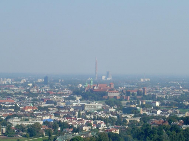 Kopiec Kosciuszki - panorama #Kraków #Miasto #Wawel #Sukiennice