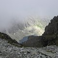 Zielony Ważecki Staw, i Dolina Ważecka z Krywania #GóryTatry