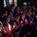 Ze świecami w rękach oczekliwaliśmy na Krzeptówkach przybycia na wspólny apel Ks. Prymasa Kard. Józefa Glempa