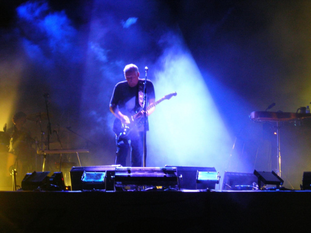 Gilmour at the show