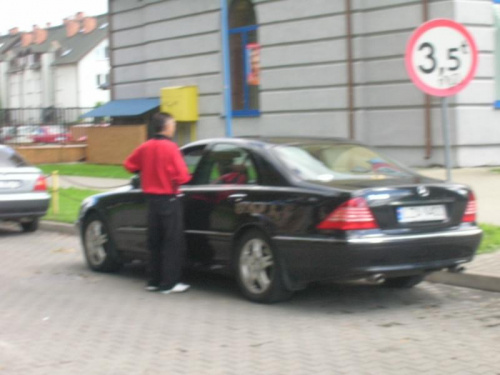 Mercedes S (LZA N400). Wł. p. Dudek ze Skokówki