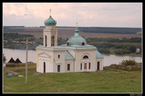 Cerkiew na terenie Nowej twierdzy #Chocim #twierdza #zamek