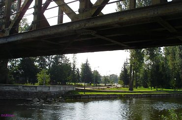 Rzeka Pisa #Pisz #Pisa #Most #Kaczki