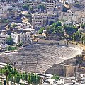 Jordania - AmmanTeatr rzymski na 15000 miejsc.