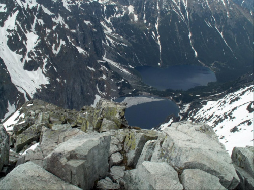 Morskie Oko- Rysy- zejście przez Słowację-Morskie Oko. #Tatry #czerwiec #MorskieOko #Rysy