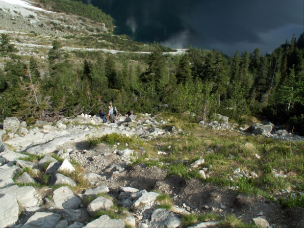 Morskie Oko- Rysy- zejście przez Słowację-Morskie Oko. #Tatry #czerwiec #MorskieOko #Rysy