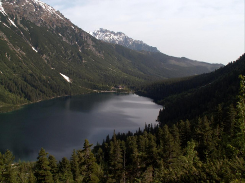 Morskie Oko- Rysy- zejście przez Słowację-Morskie Oko. #Tatry #czerwiec #MorskieOko #Rysy