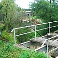 Motoga - ruiny młyna #ruiny #mostek #Motoga #młyn