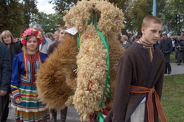 fot. Maria Sokołowska #WolaGułowska #Dożynki #KamilFijołek #OlgaFijołek