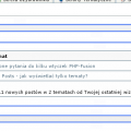 New Posts na PHP-Fusion PL.