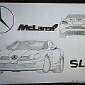 Mercedes McLaren SLR, tak naprawde jest na kartce A3