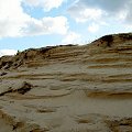 piaskowa faktura #wydmy #piasek #plaża #widok #faktura