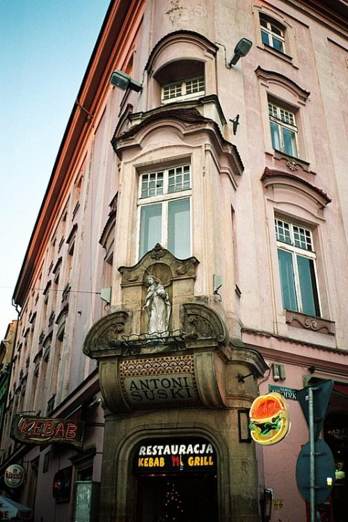 stara architektura Krakowa