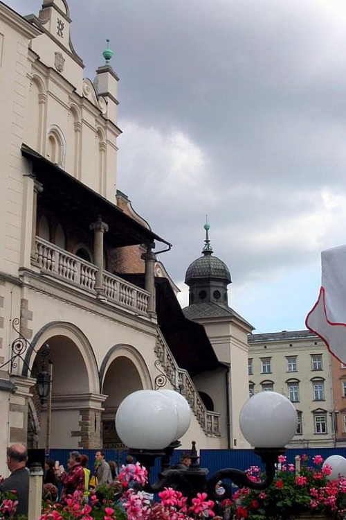 ogródek przed Sukiennicami