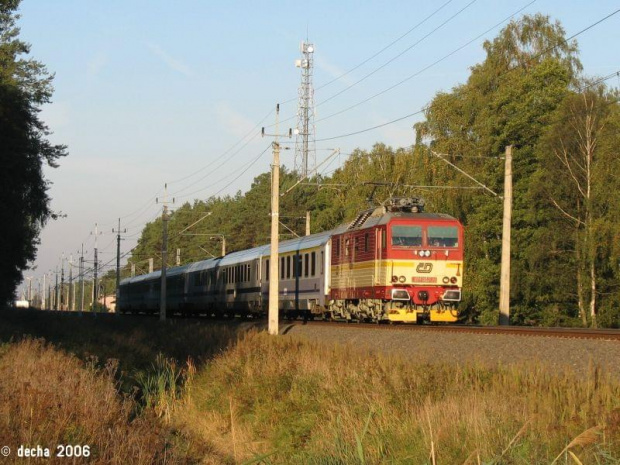 23.06.2006 Kunowice-Rzepin CD 371 002-7 z EC 41 (BWE) "śmignął z rana" w kierunku Rzepina