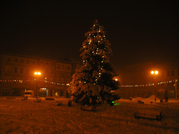 Głuchołazy zimą-Rynek III