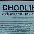 Na grodzisku w Chodliku #Chodlik #grodzisko #Lędzianie #tablica