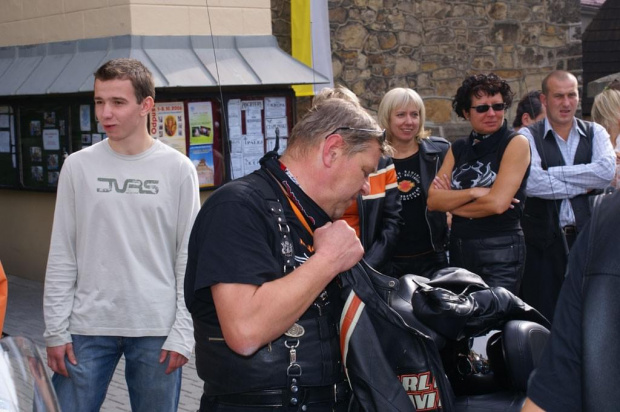 Motocyklowa Msza Święta na zakończenie sezonu - Bochnia 2006 #Bochnia #harley #motocykl #msza