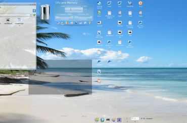 nVidia TwinView - ekran laptopa + CRT Samsung 17" #gentoo #kde #linux #DualHead #TwinView