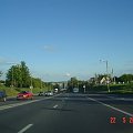 Vilnius (Wilno) - wjazd z autostrady z Poniewieża (Panevezys)