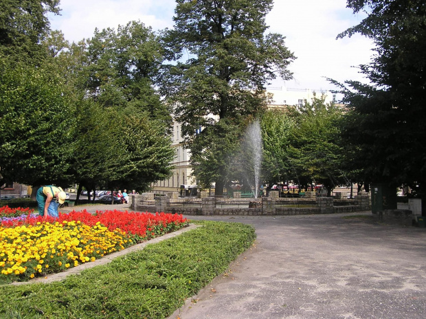 Fontanna na Placu św. Małgorzaty.