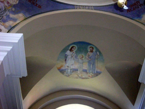 Mokobody - Sanktuarium Matki Bożej Budzieszyńskiej. Polichromia.