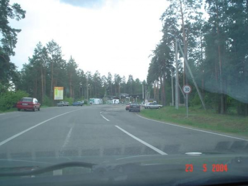 Raigardas (Rajgród) - przejcie graniczne z Białorusiš