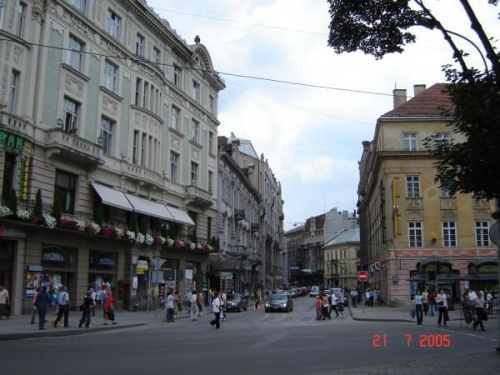 L'viv (Lwów) - centr (centrum)