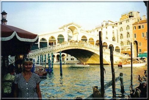 Most Rialto na Grand Canale.