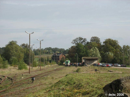 Smutny widok na sulęcińską stację