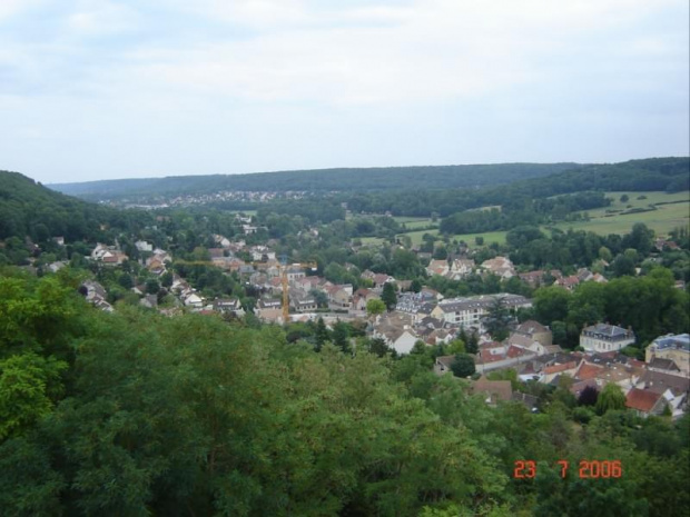 Chevreuse - zamek i okolice