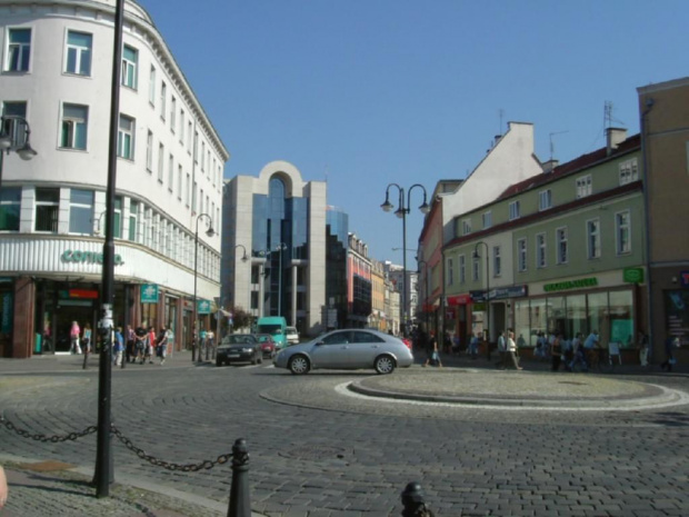 Skrzyżowanie w centrum