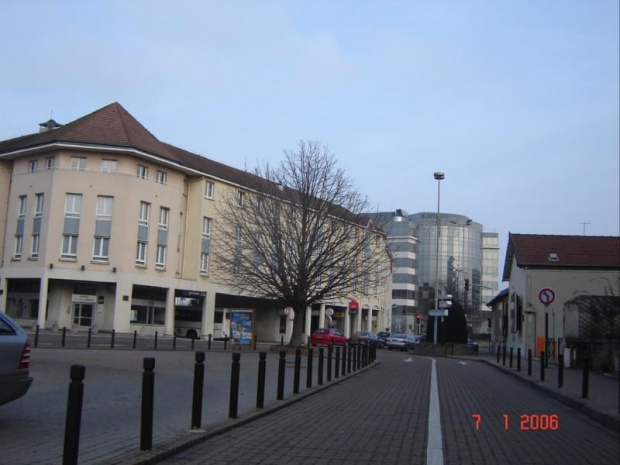 Poissy - ulice w centrum