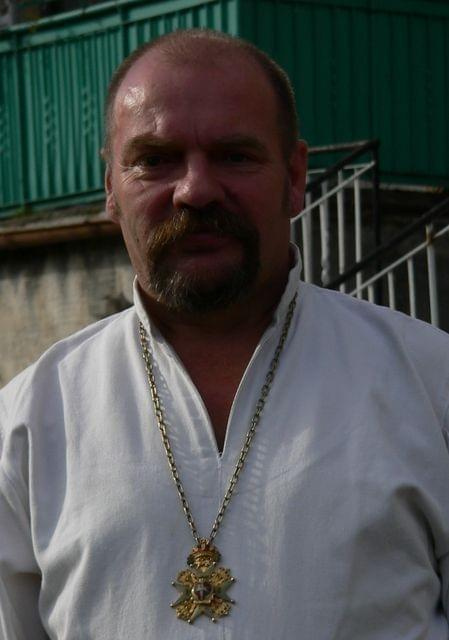 portret z Parady Lucznikow przy Zielonej Bramie 15 X 2006