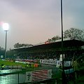 Stadion Polonii - trybuna "Kamienna" (zadaszona) #Warszawa