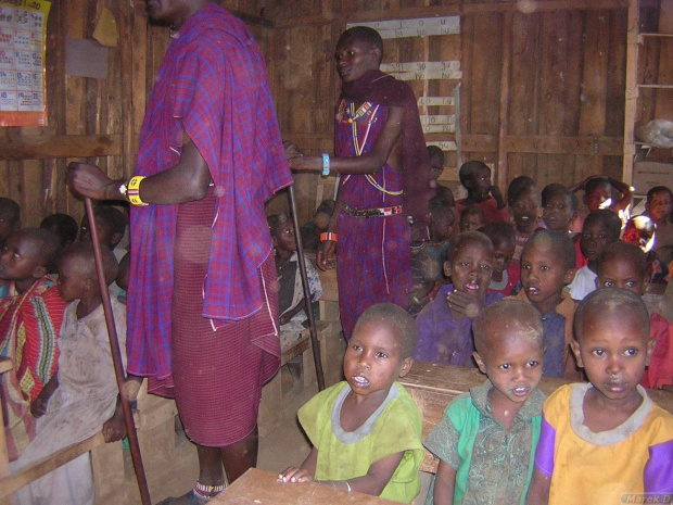 Kenia - Szkoła Masajów #Kenia #szkoła #Masajowie #Afryka