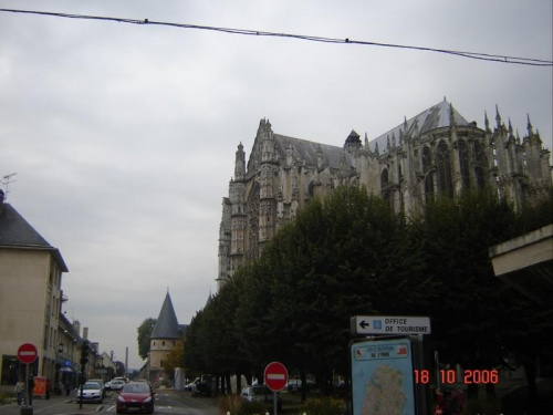 Beauvais - okolice Katedry i Centrum