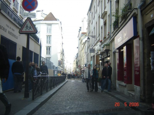 Paris V (5. dzielnica Paryża) - rue Mouffetard