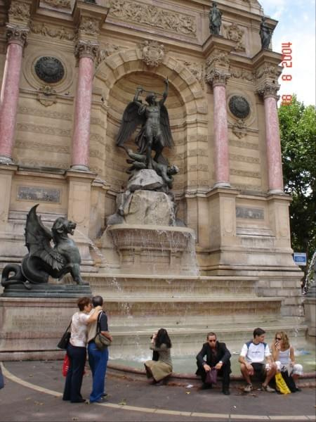 Paris VI (6. dzielnica Paryża) - Boulevard Saint-Michel