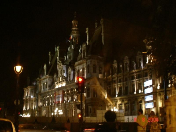 Paris IV (4. dzielnica Paryża) - Hôtel de Ville (merostwo)