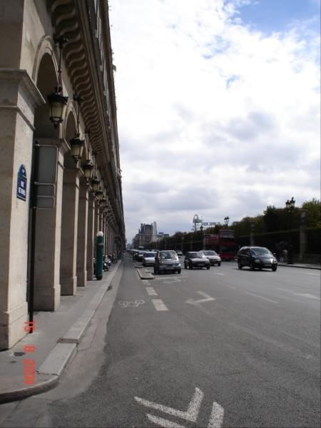 Paris I (1. dzielnica Paryża) - rue de Rivoli