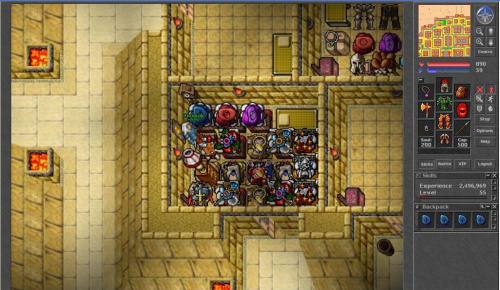 55 level i mój pierwszy domek #tibia #aurea