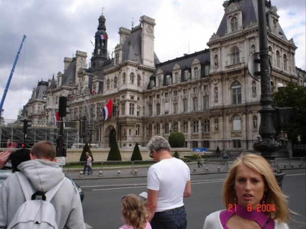 Paris IV (4. dzielnica Paryża) - merostwo (F - Hôtel de Ville)