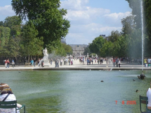 Paris I (1. dzielnica Paryża) - Ogród Les Tuileries