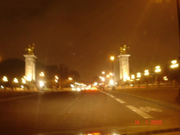 Paris VII (7. dzielnica Paryża) - Pont Alexandre III